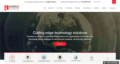 Desktop Screenshot of cloudace.in